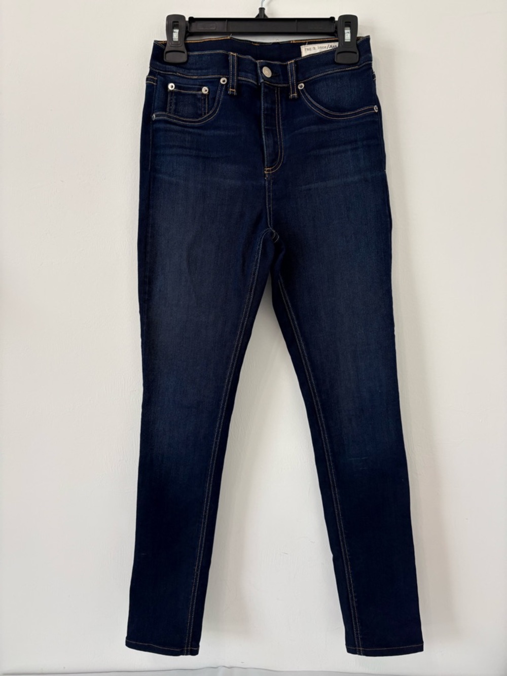 rag & bone Skinny Jeans Bedford Dark Wash Stretch Denim Sz 29 EUC